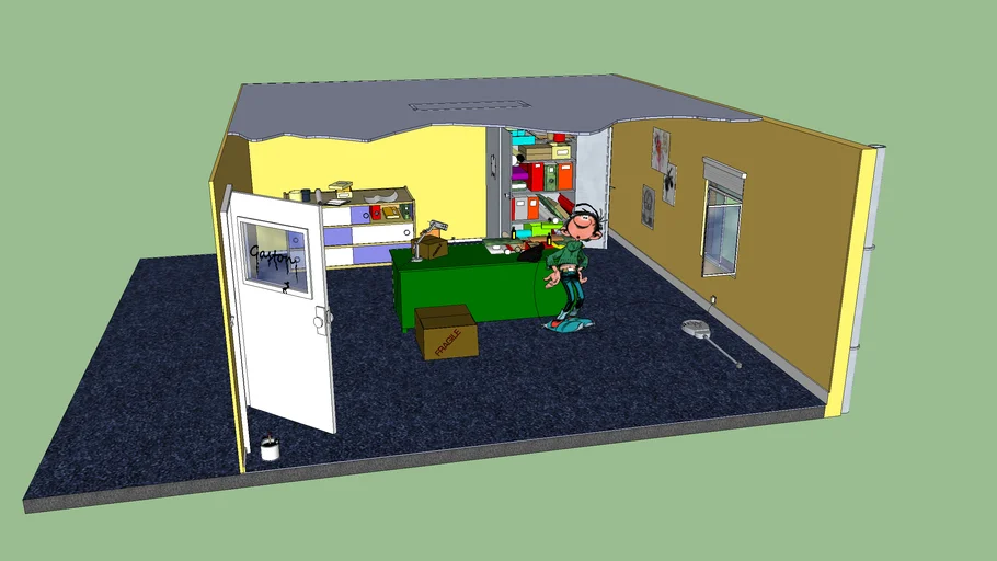 Bureau de Gaston lagaffe 2