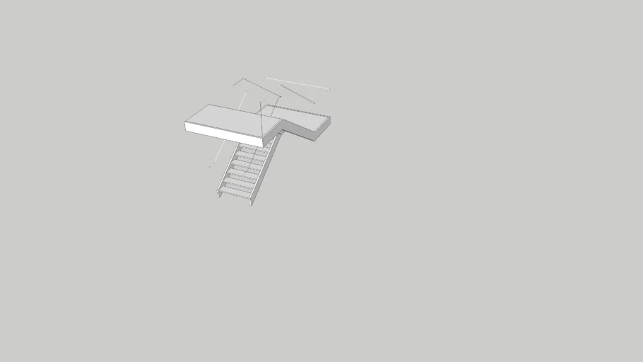 steel staircase