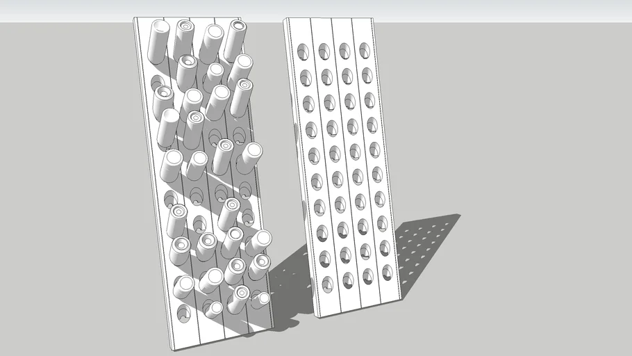 Riddling rack, Champagne rack, Wine rack