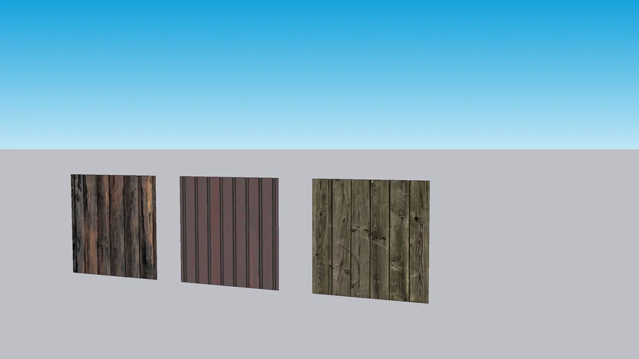 Vintage wooden planks