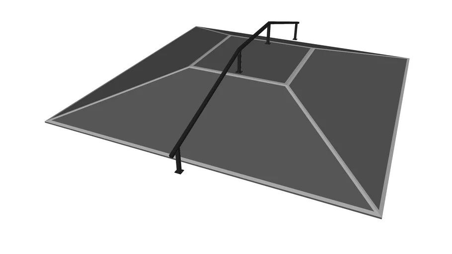 Skate Pyramid - Detailed