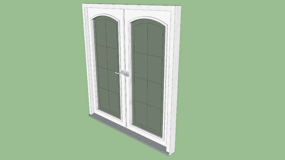 French Doors with arch windows