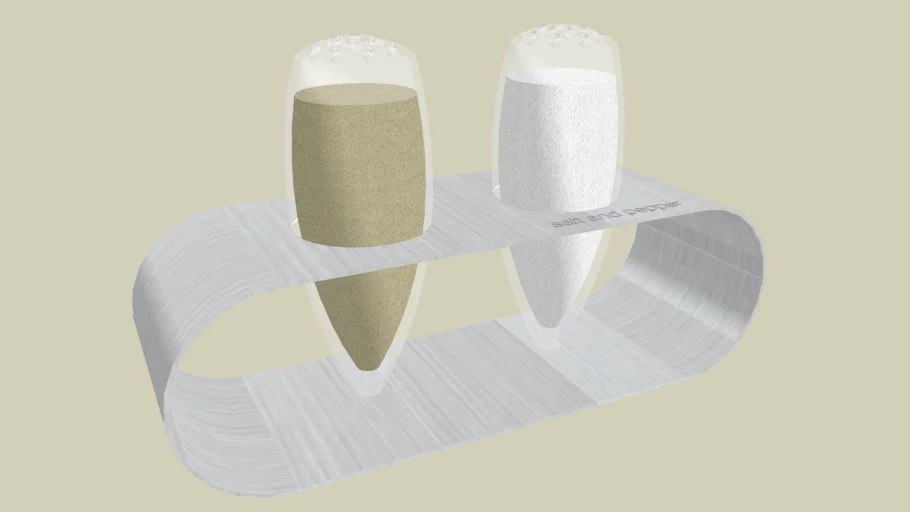 Salt and Pepper with Stand  | Kitchen Accessories 