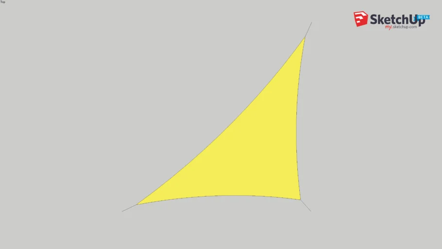 Premium Right Triangle Shade Sail 12'x12'x17'