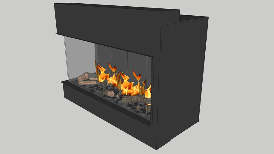 Bellfires Corner Bell Medium 3 L hidden door