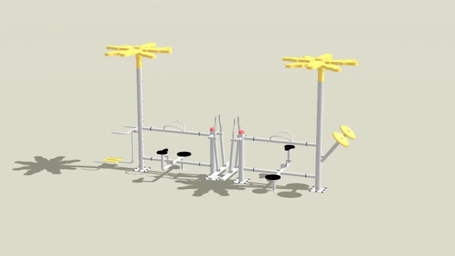 outdoor fitness equipment type 1