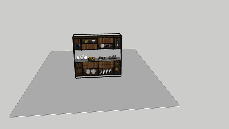 crockery unit