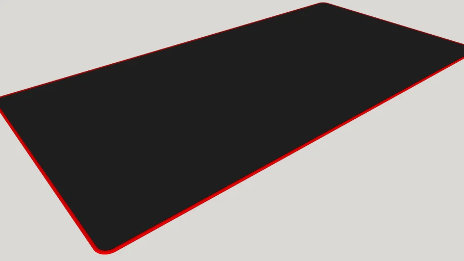 Mouse pad Mairuige 1000x500 red-black
