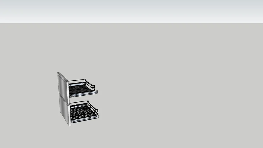 njplate and glass pull out basket