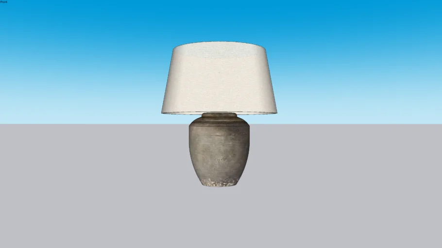 Large Ceramic Table Lamp Gray - Threshold™ designed with Studio McGee