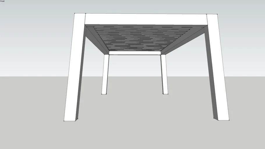 WOOD PLANK TABLE