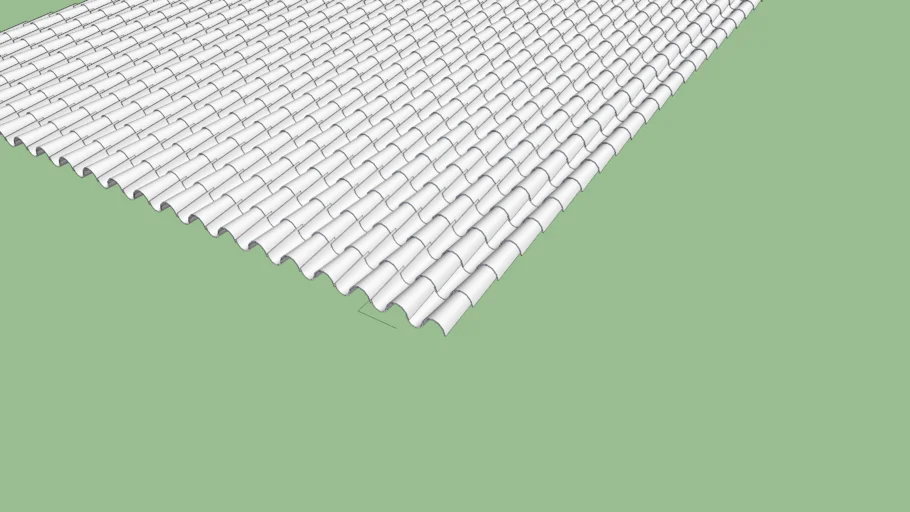 Terracotta Roof Shingles