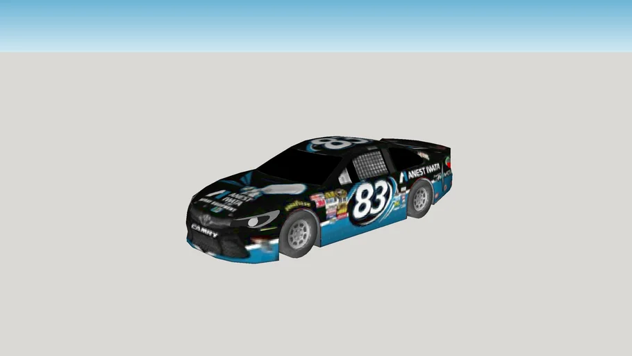2015 Toyota BK Racing ANNEST IWATA #83 Camry NASCAR