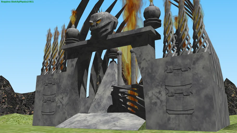 Alien Shrine.Skp