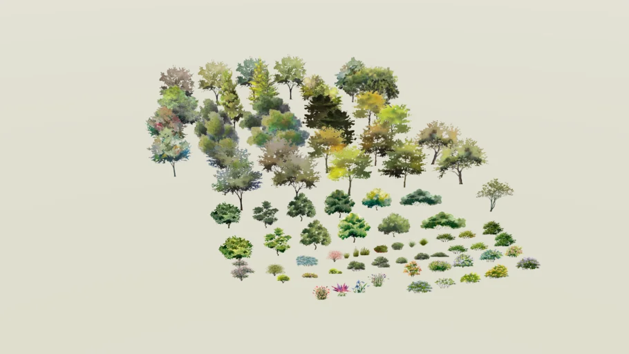 2D plants