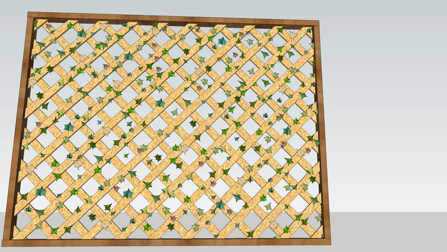 trellis with moderate leafage