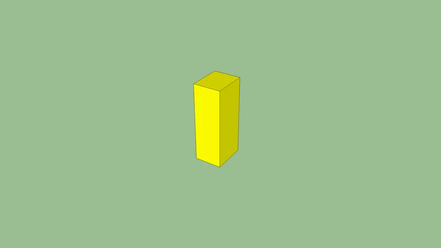 a yellow block