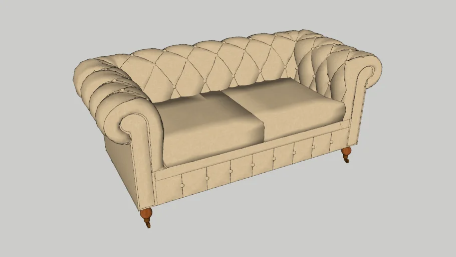 Chesterfield Couch Small