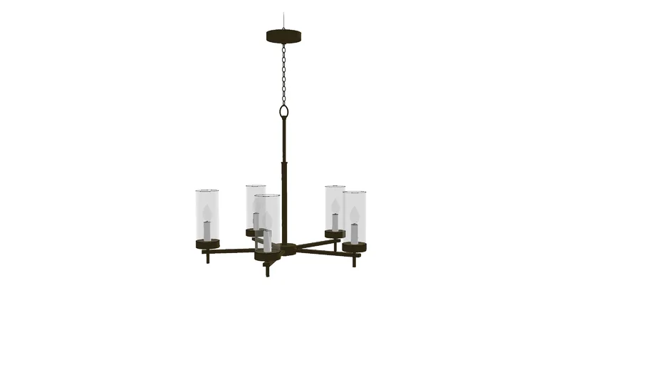Visual Comfort - Zire 5 Light Chandelier