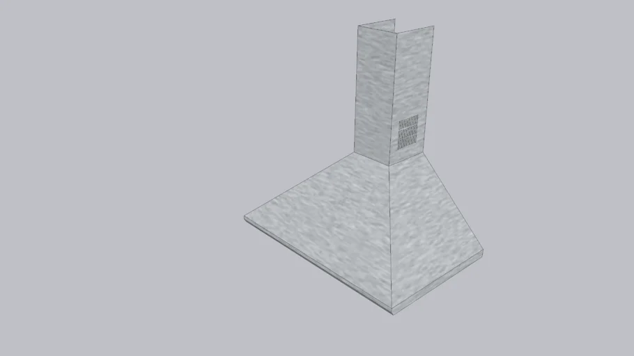 hotte aspirante inox