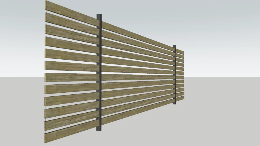 Exterior wood wall cladding