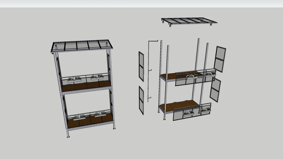 prefabricated balcony system / Balkon dostawny Copal