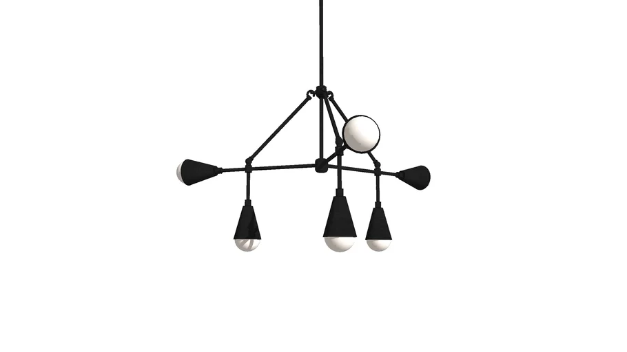 Triad 6 Pendant by Apparatus Studio