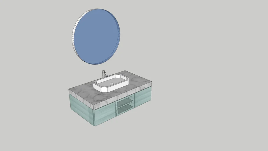 Wastafel + Mirror