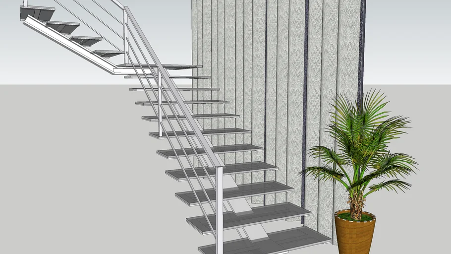 3D GLASS STAIRS