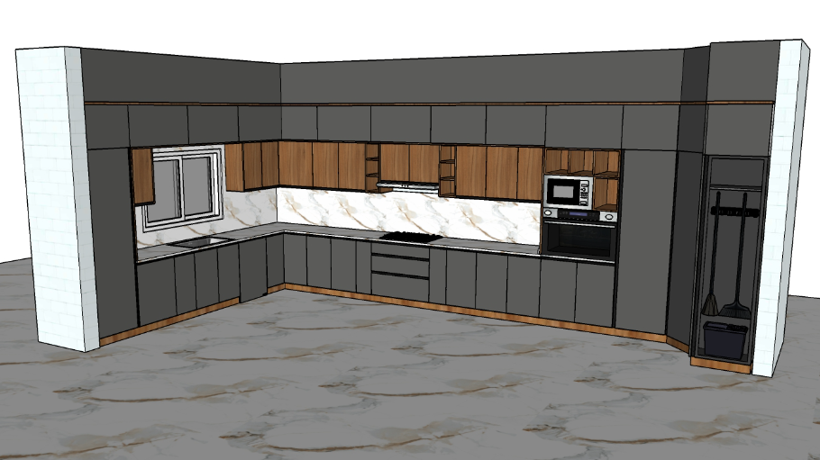 Kitchen 400 x 700 cm 