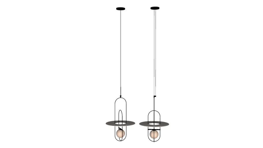 FontanaArte Setareh METAL  Pendant Lamp