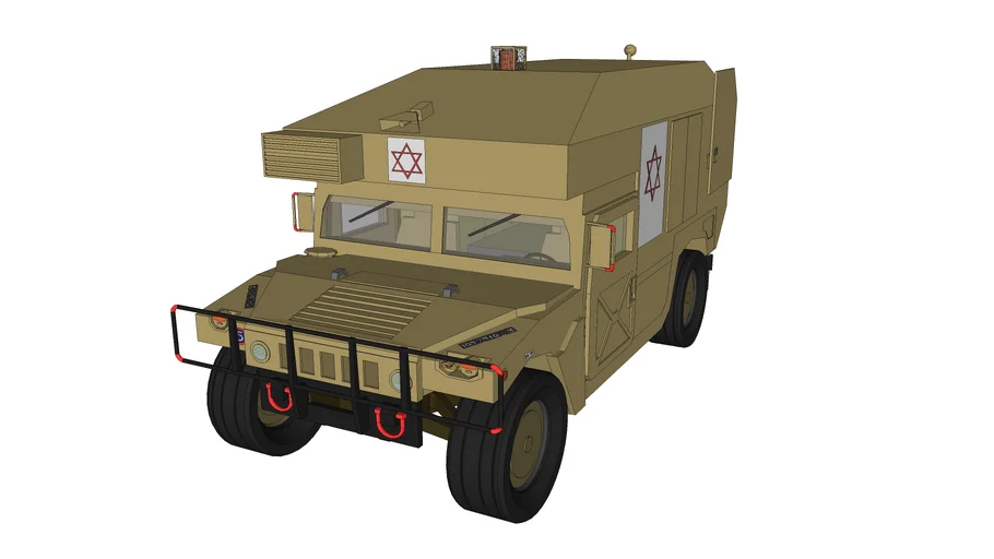 IDF Humvee Ambulance | 3D Warehouse