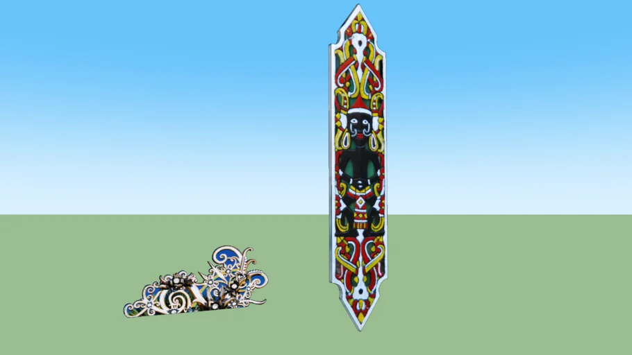 Dayak ornament