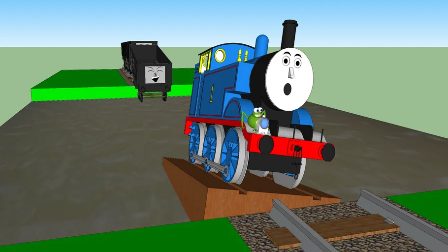 Thomas in the Muddy Pond
