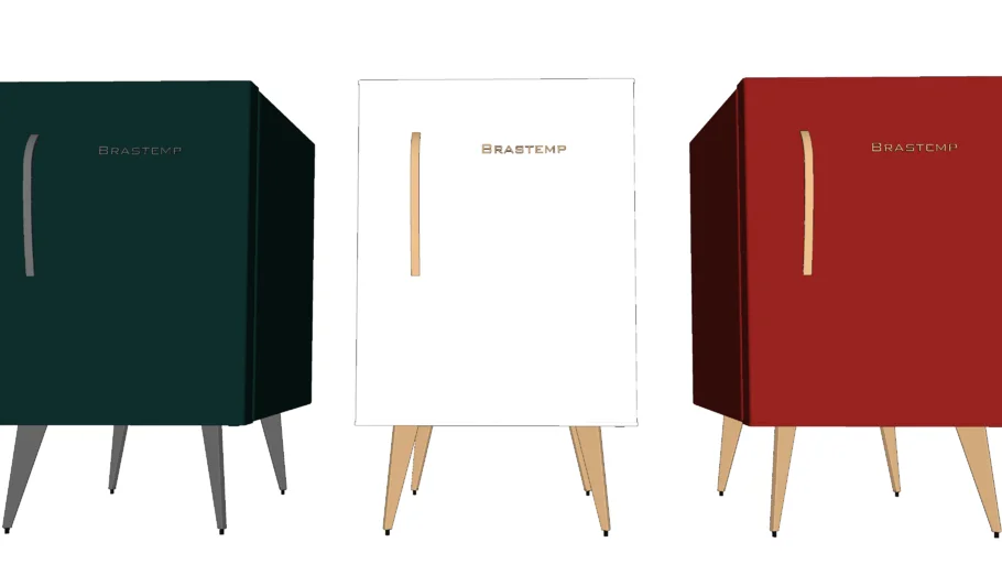 frigobar retro brastemp