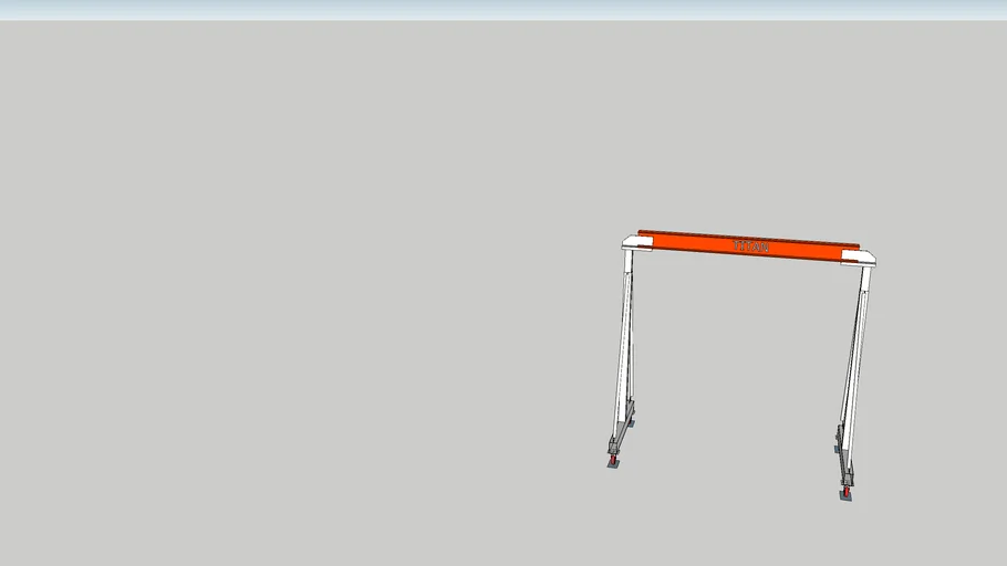 Titan 2 ton shop gantry crane
