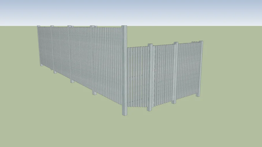 Wood Fence - 2x2 Pickets