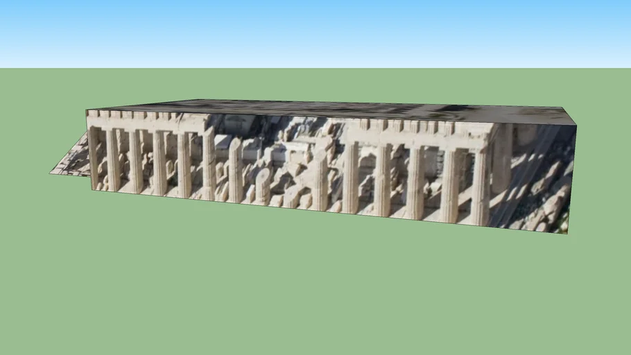 Building in acroplois | 3D Warehouse