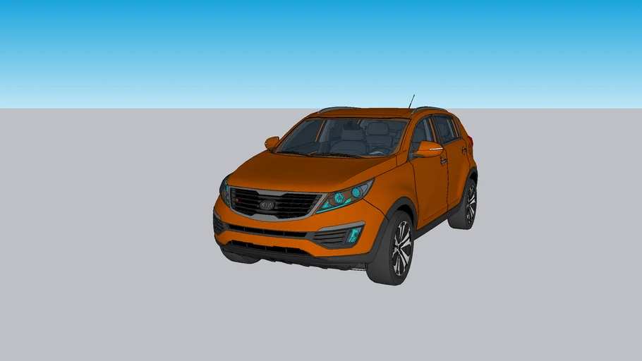 AUTO, KIA, SPORTAGE, CAR