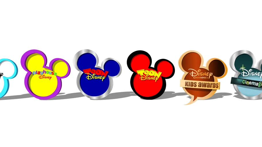 Disney Channel logos (2002-) *UPDATED*