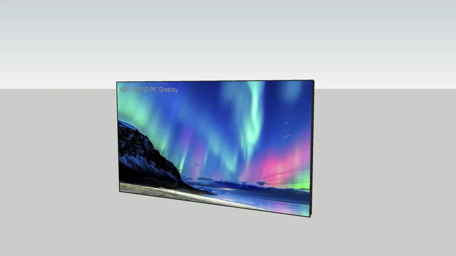 NEC C981Q 98" UHD LCD Display