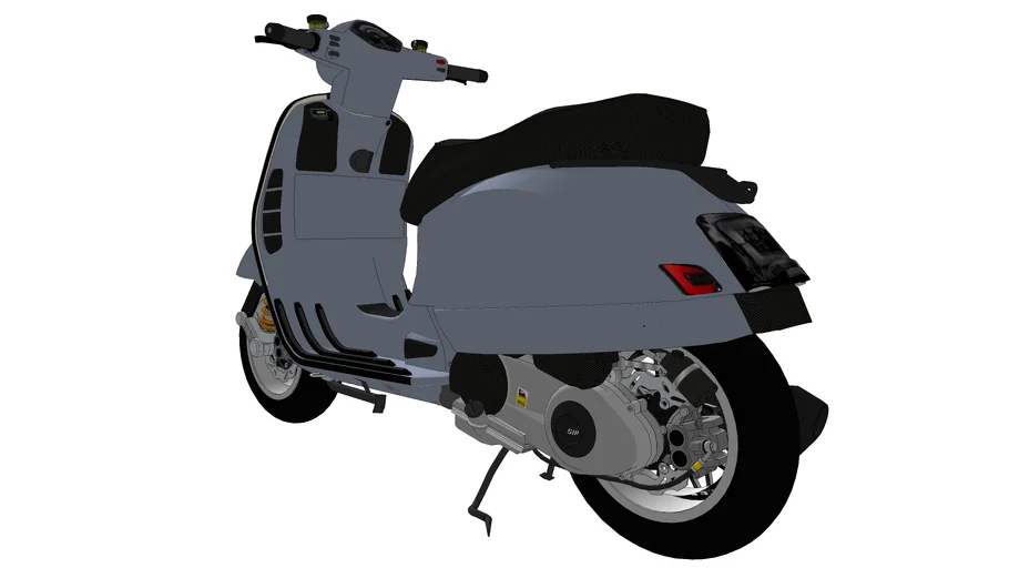 Modern Vespa GTS 300 Tuned pt. 2