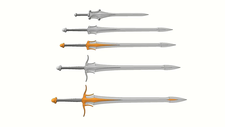 Shadiversity He Man Power swords