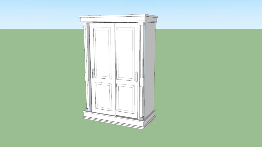 lemari sliding 2 pintu