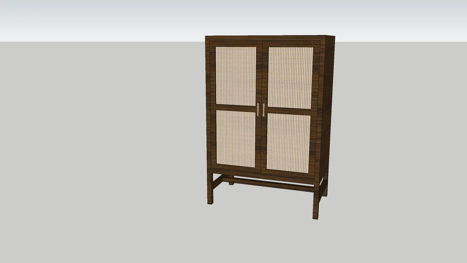 Rattan Cabinet
