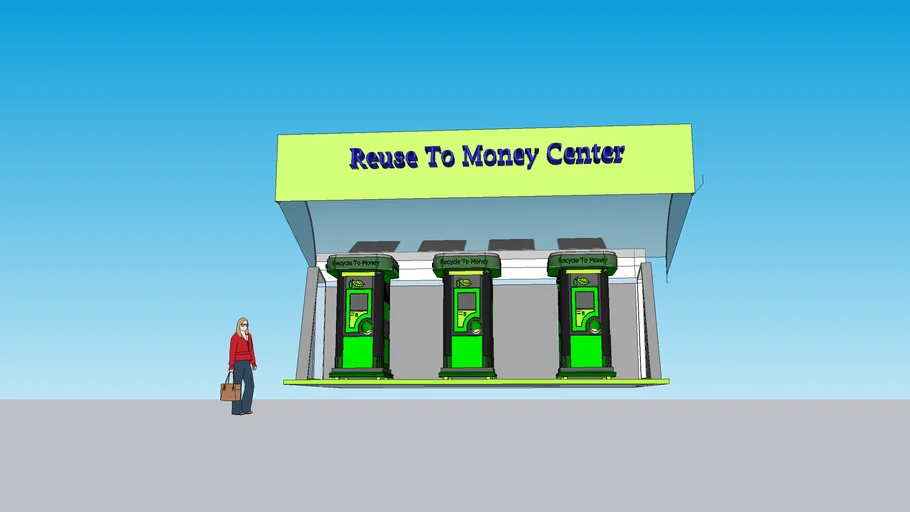 Recycle bin center