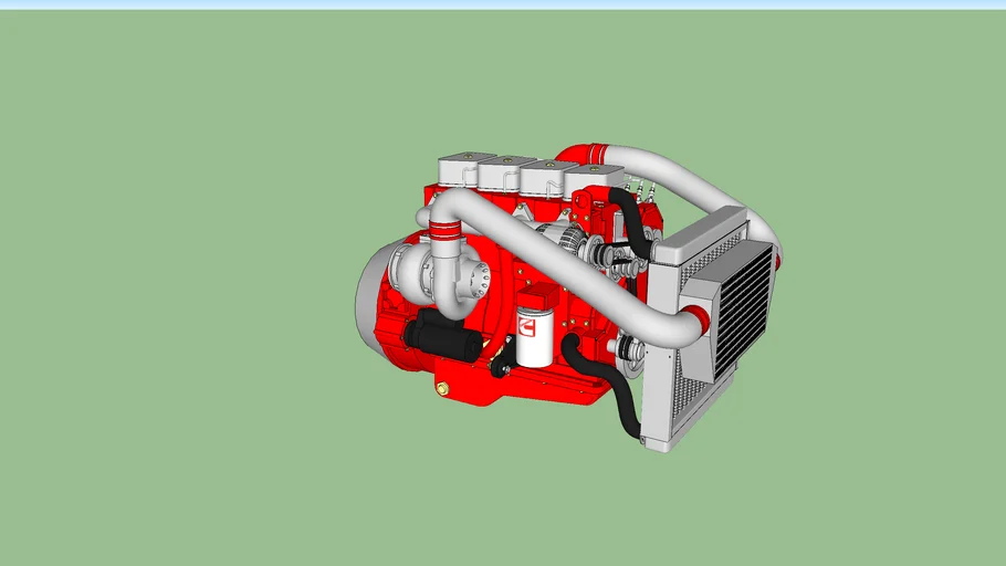 Cummins 3.9L 4bt Intercooled