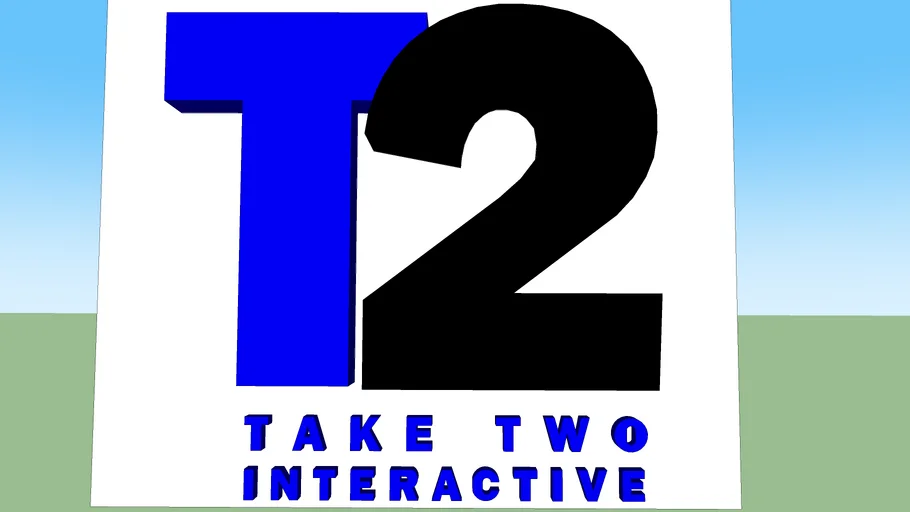 3D Take Two Interactive Logo