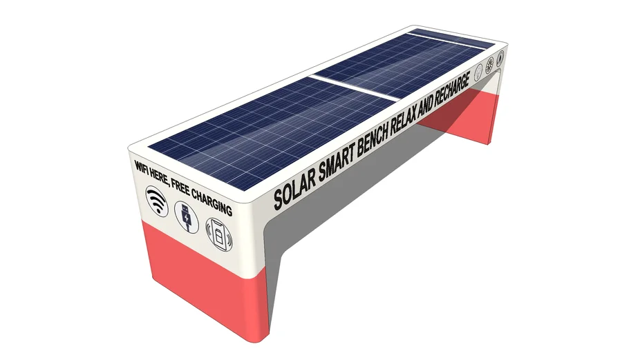 Solar Smart Bench