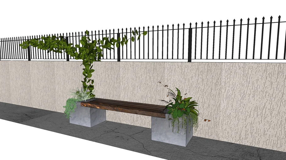Banco para jardim